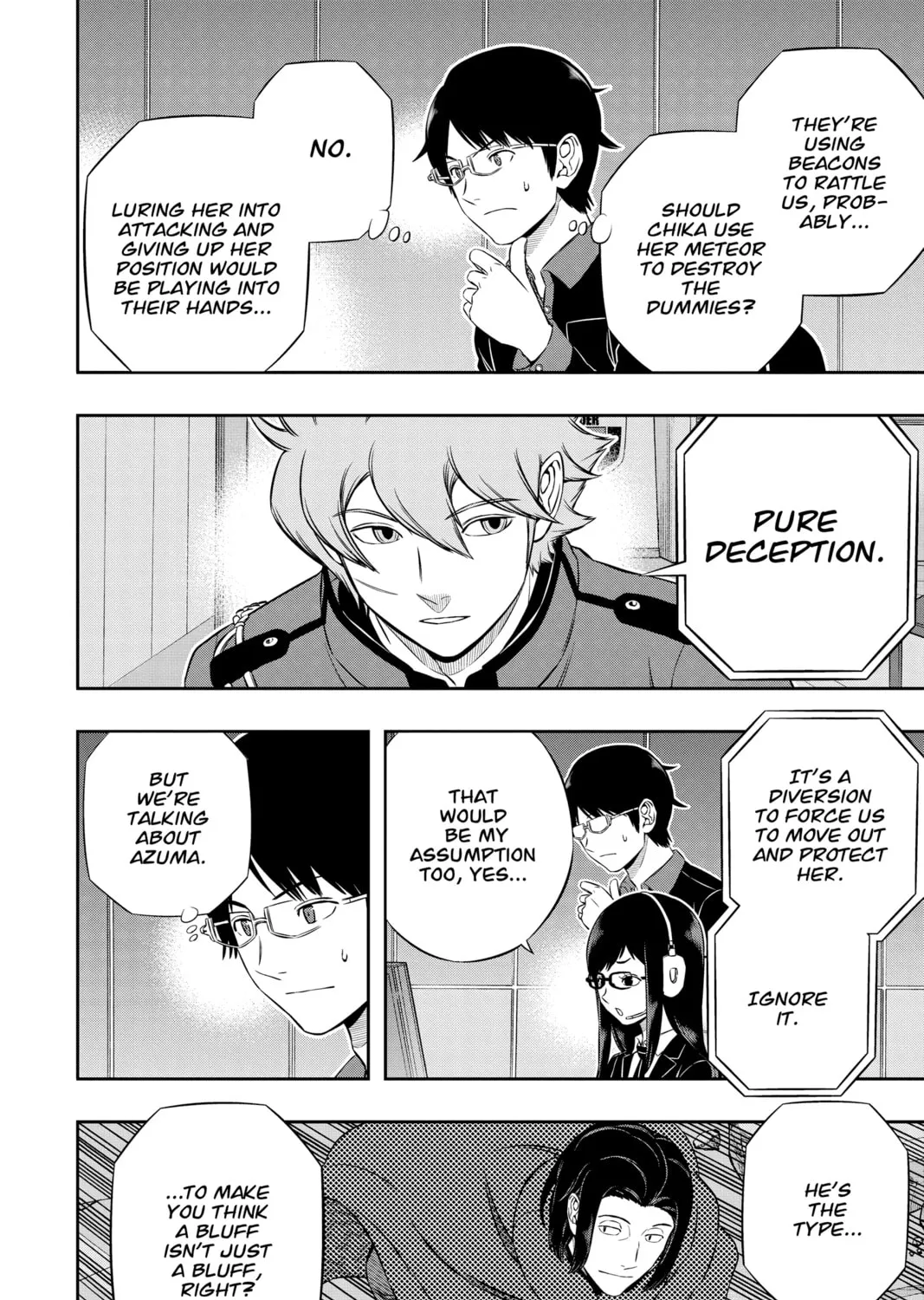 Read World Trigger chapter 174 image 14 on Lezhin