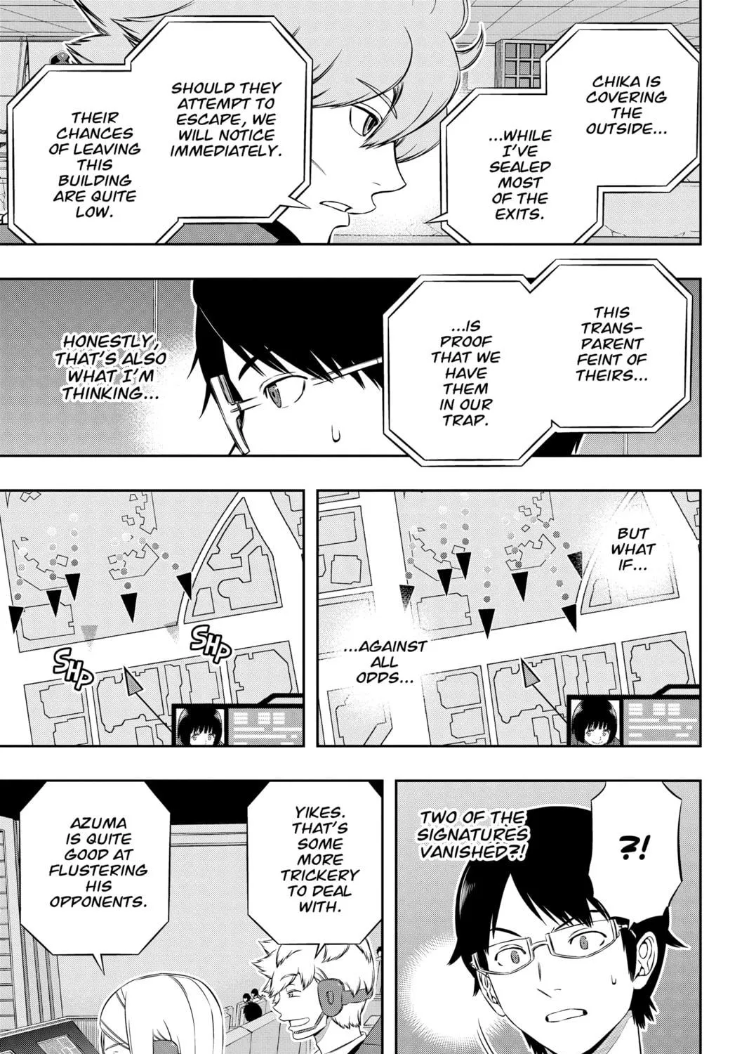Read World Trigger chapter 174 image 16 on Lezhin