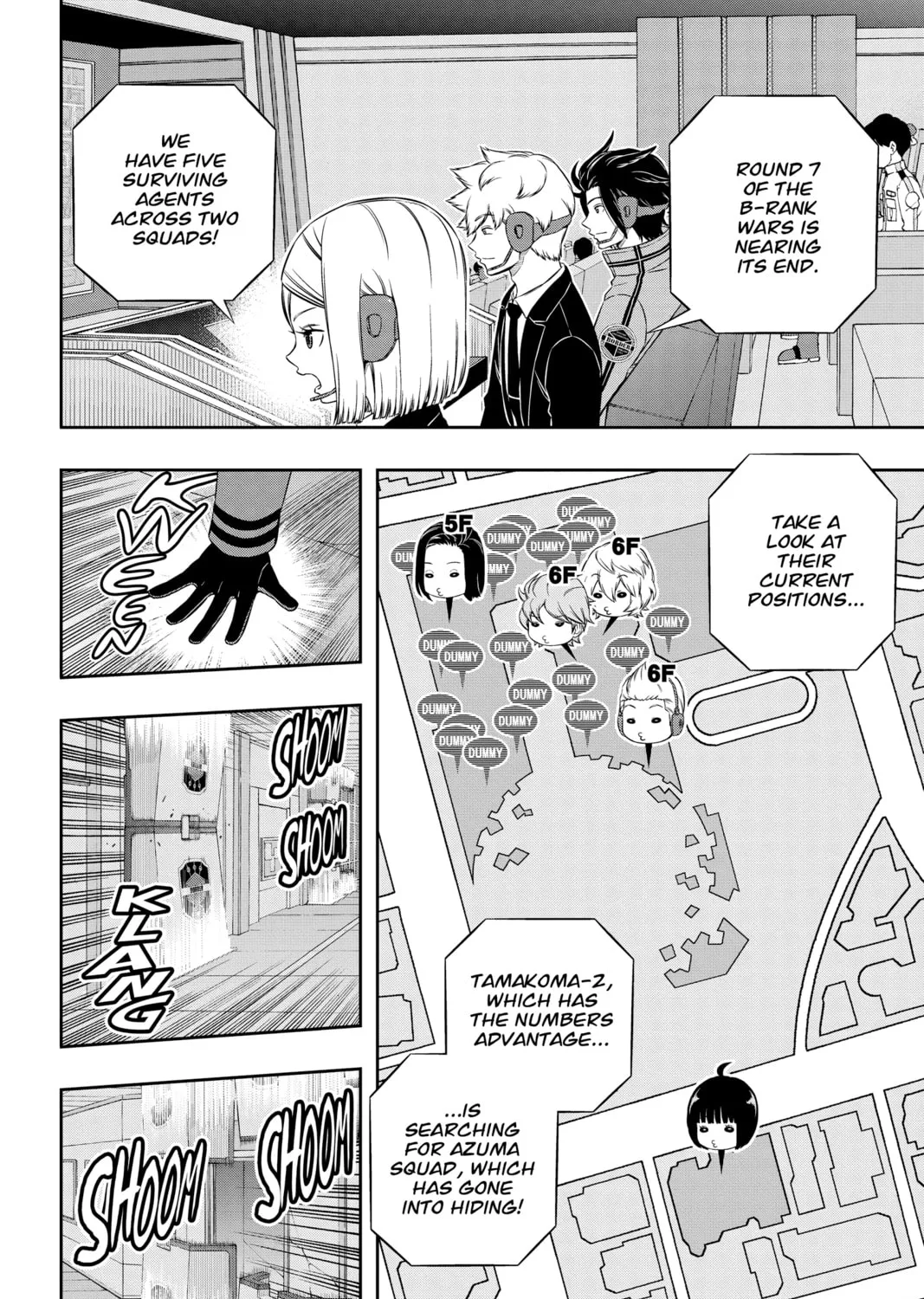 Read World Trigger chapter 174 image 2 on Lezhin