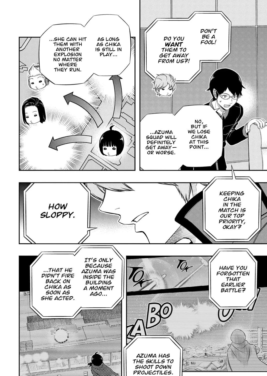 Read World Trigger chapter 174 image 22 on Lezhin