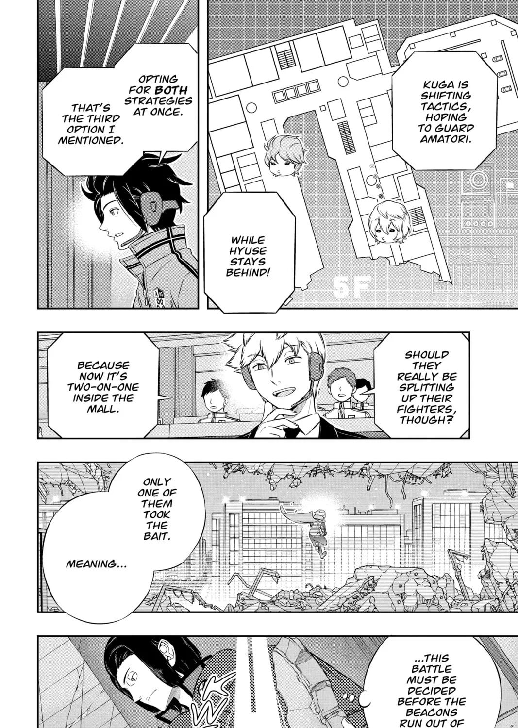 Read World Trigger chapter 174 image 30 on Lezhin