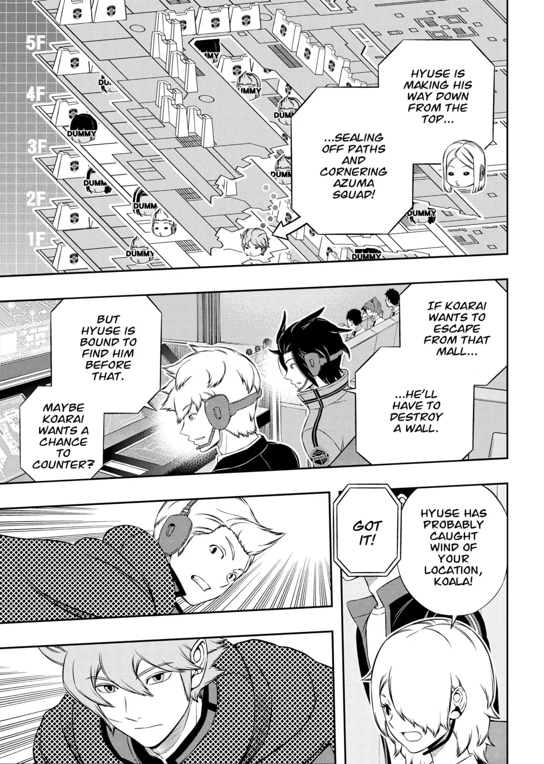 Read World Trigger chapter 174 image 36 on Lezhin