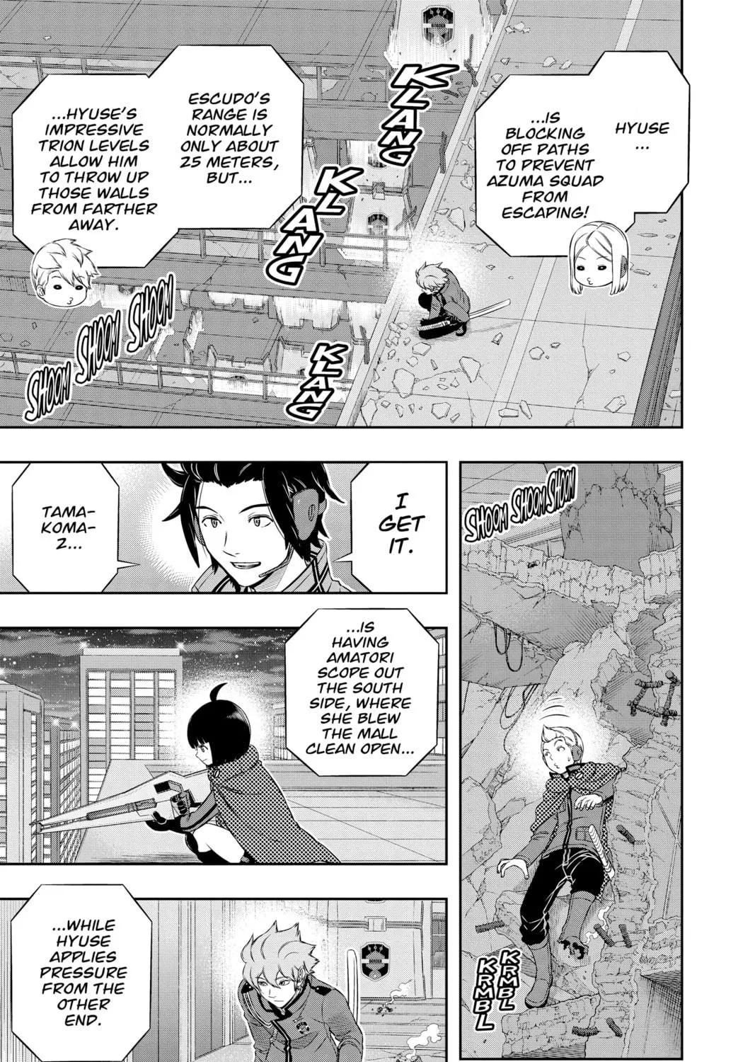 Read World Trigger chapter 174 image 4 on Lezhin