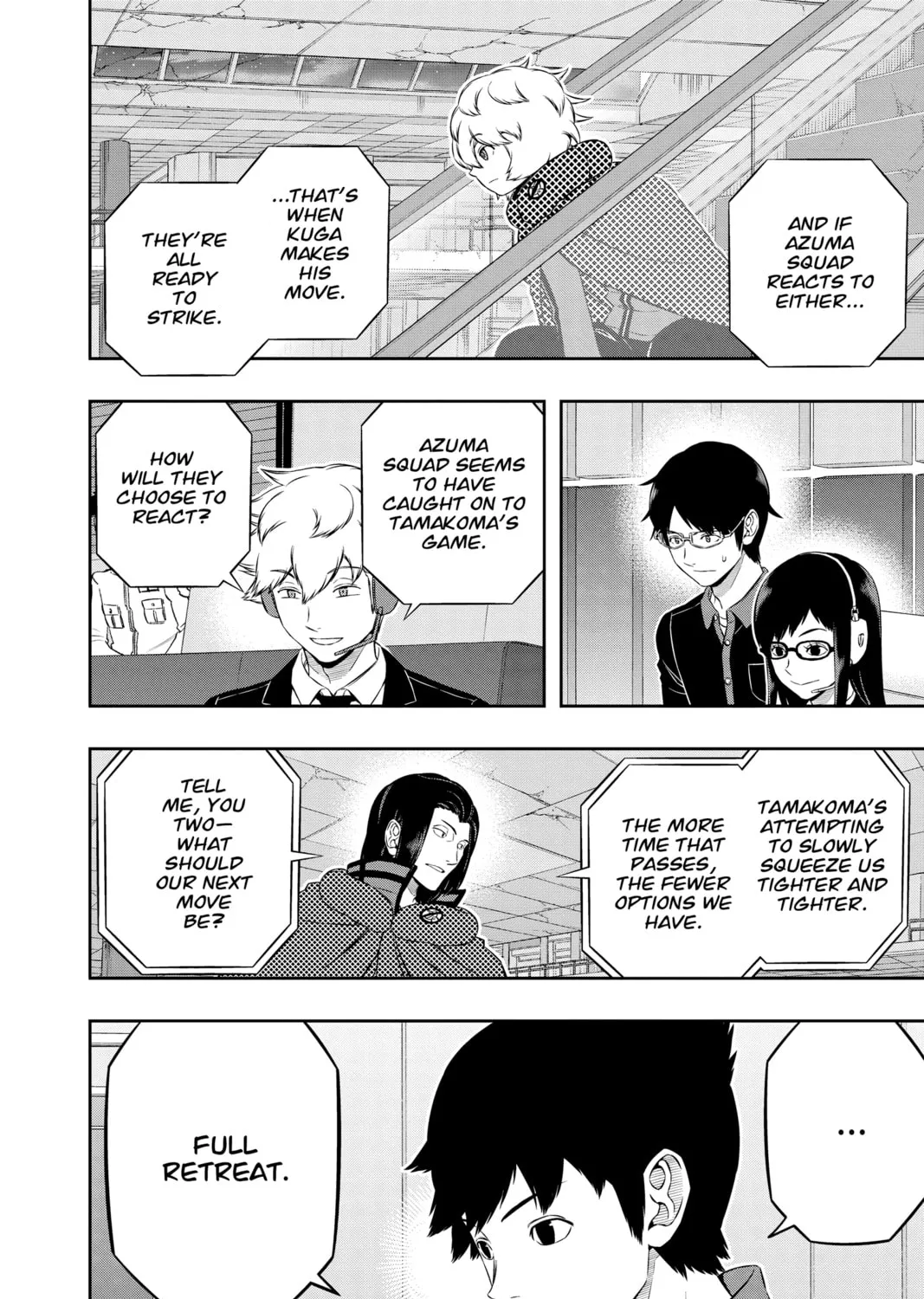Read World Trigger chapter 174 image 6 on Lezhin