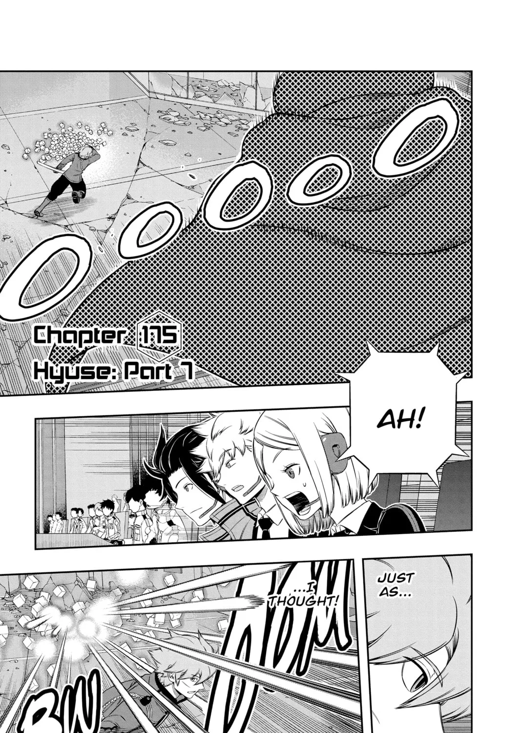Read World Trigger chapter 175 image 0 on Lezhin