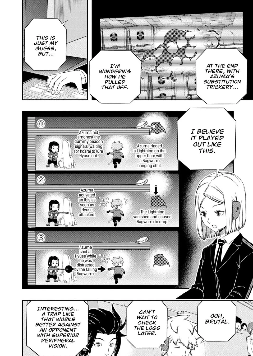 Read World Trigger chapter 175 image 16 on Lezhin