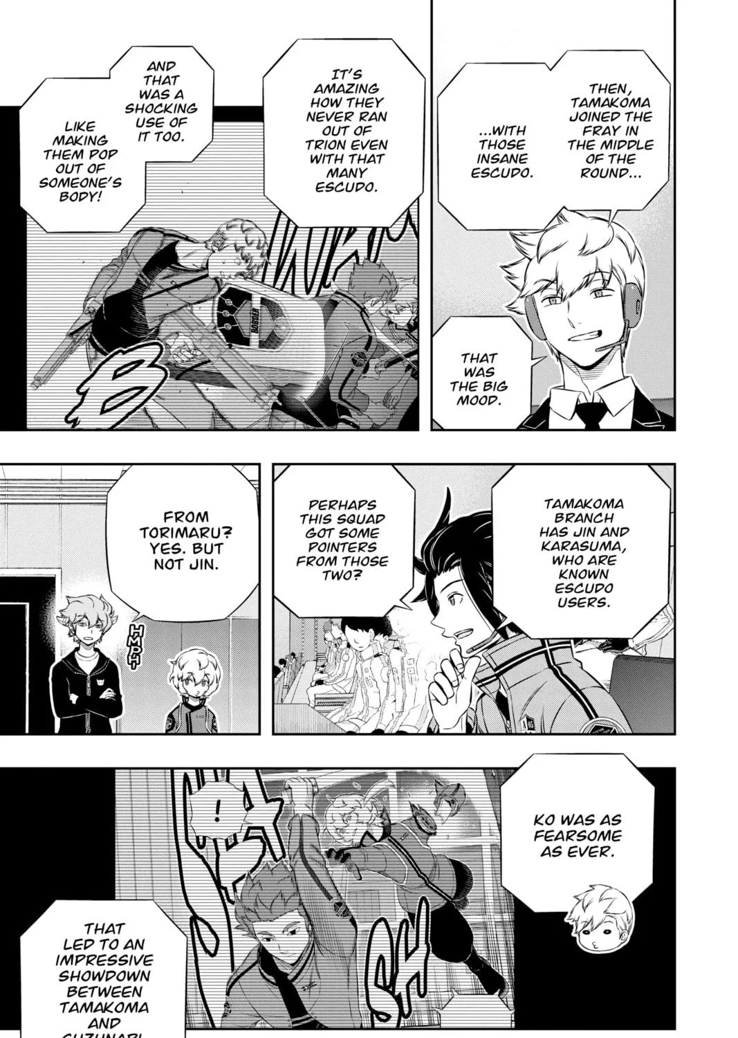 Read World Trigger chapter 175 image 22 on Lezhin