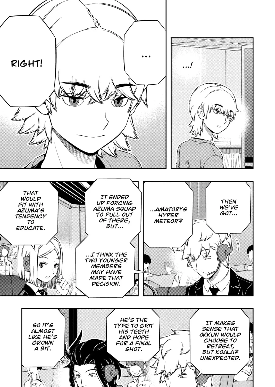 Read World Trigger chapter 175 image 30 on Lezhin