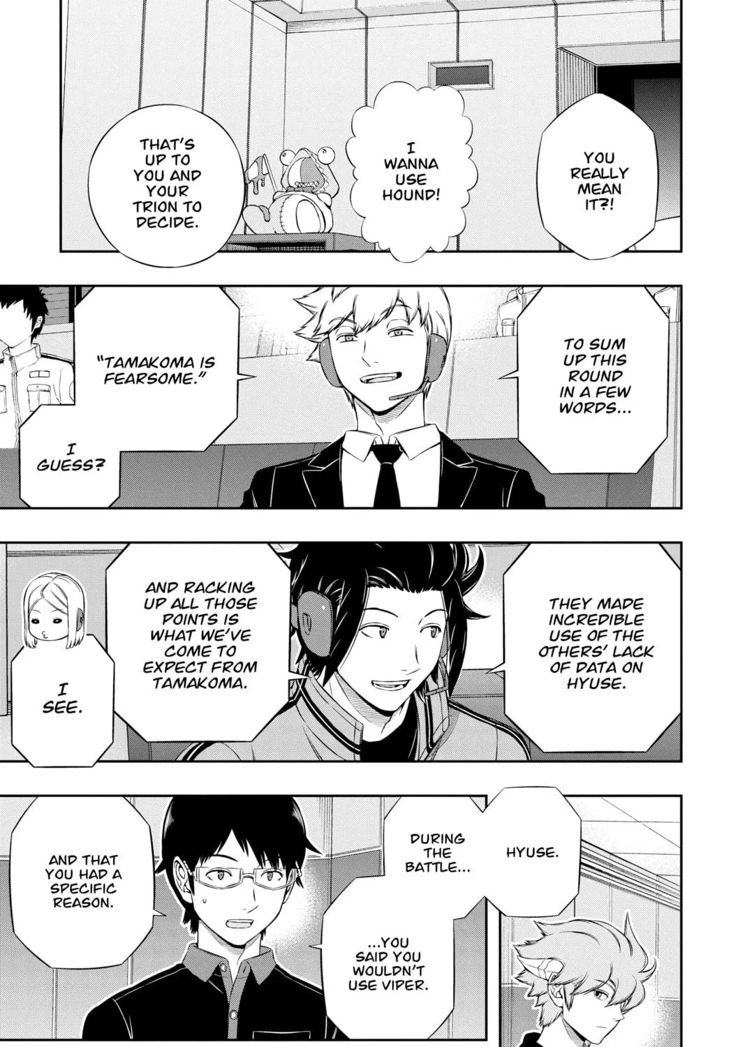 Read World Trigger chapter 175 image 34 on Lezhin