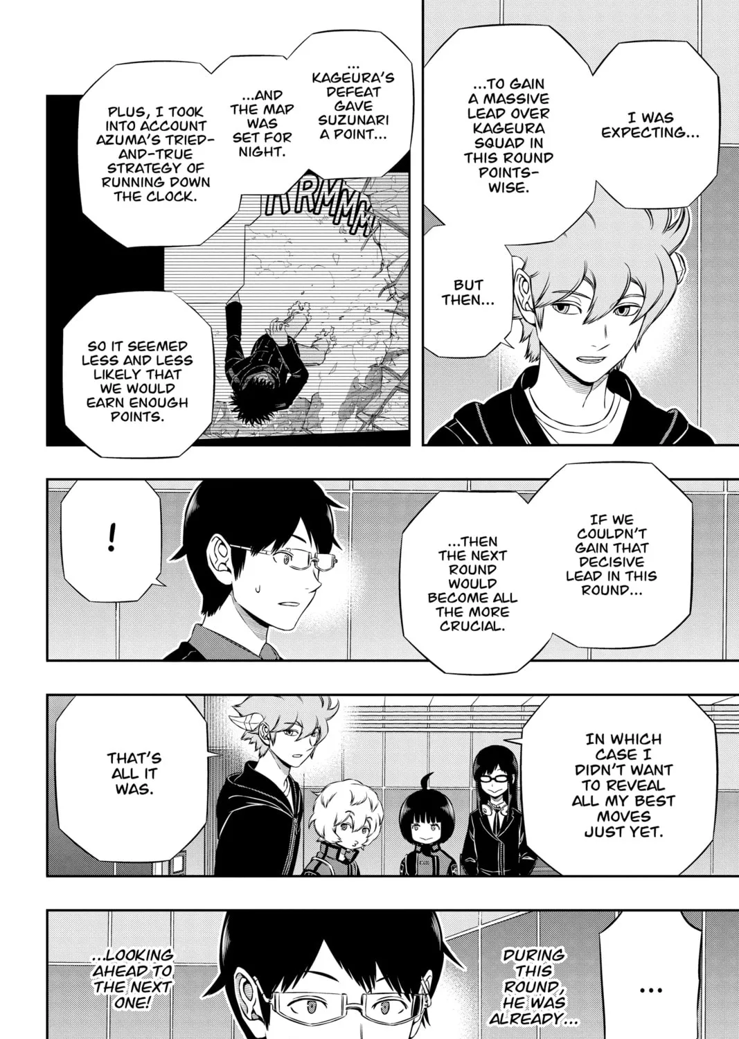 Read World Trigger chapter 175 image 36 on Lezhin