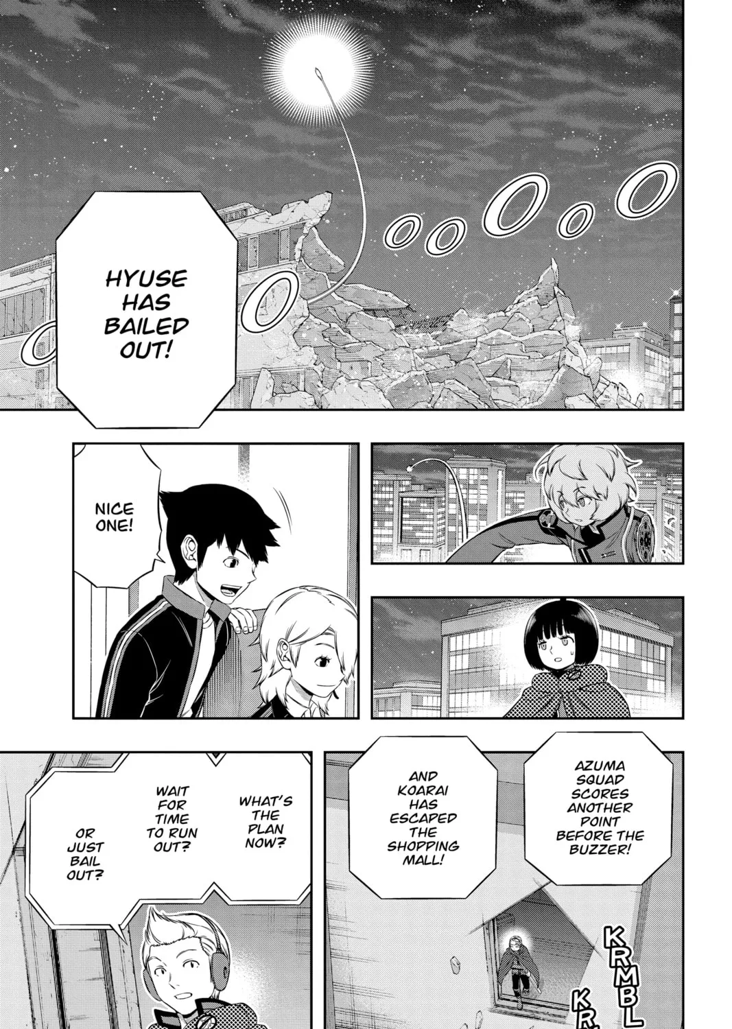 Read World Trigger chapter 175 image 6 on Lezhin