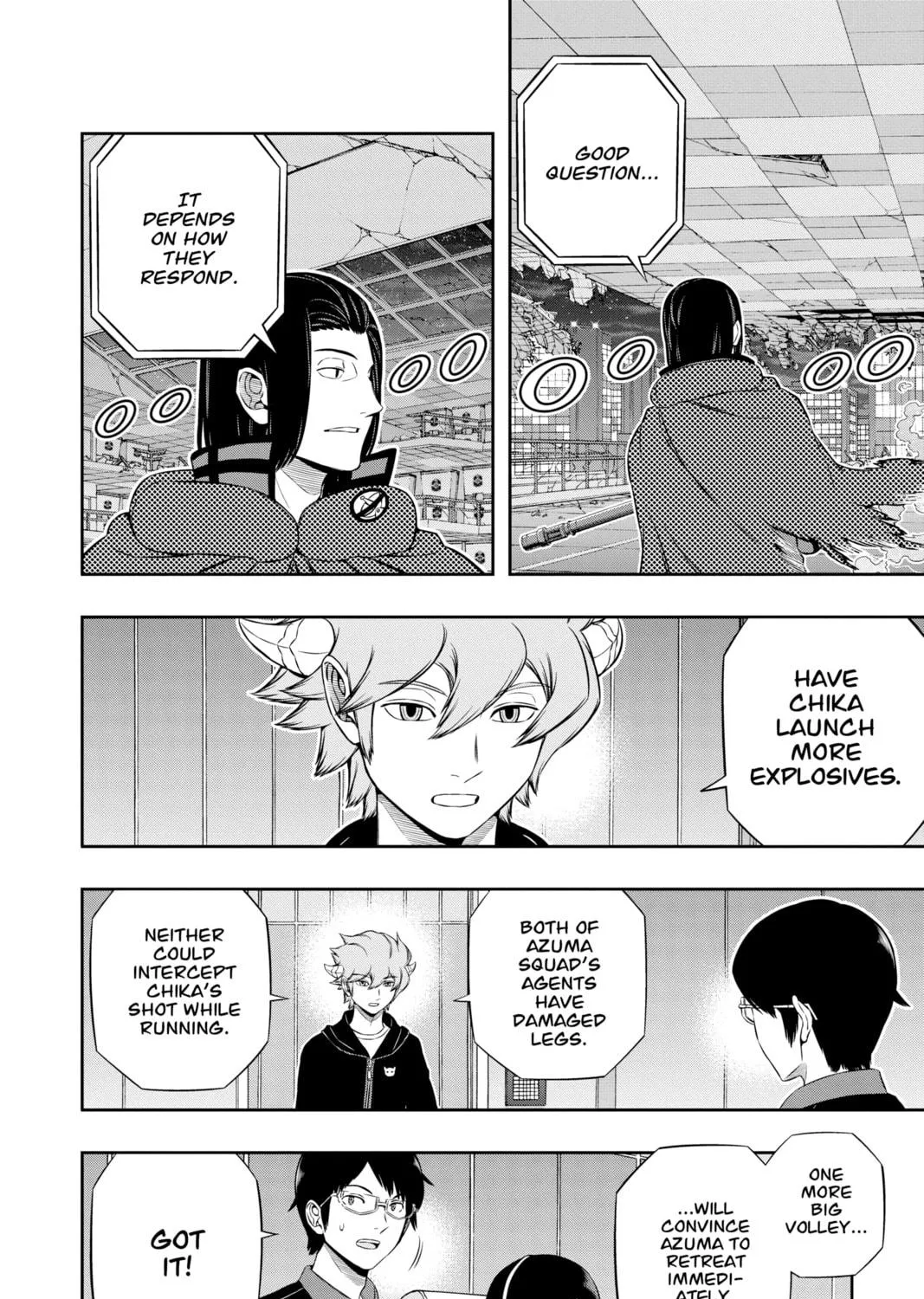 Read World Trigger chapter 175 image 8 on Lezhin