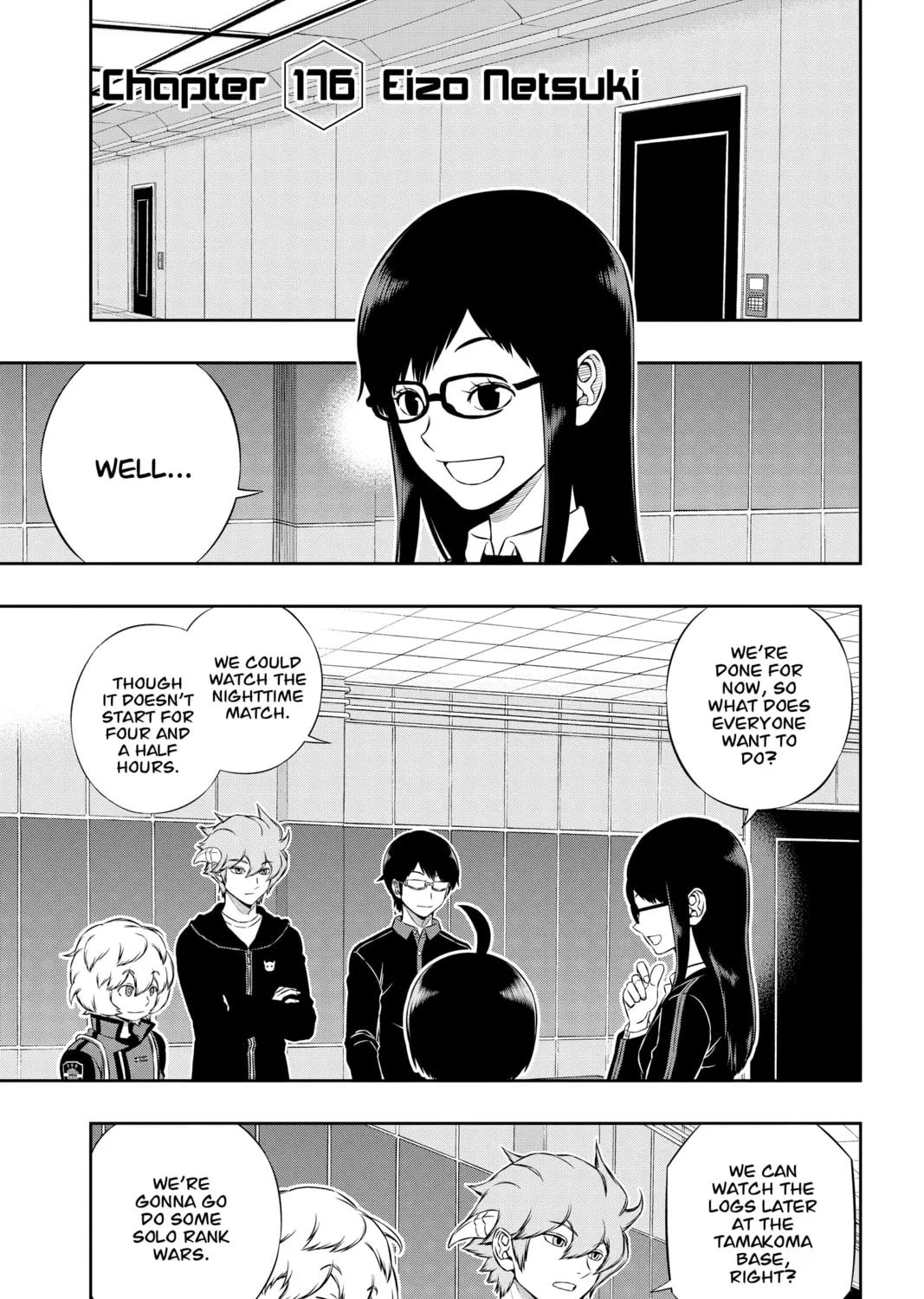 Read World Trigger chapter 176 image 0 on Lezhin