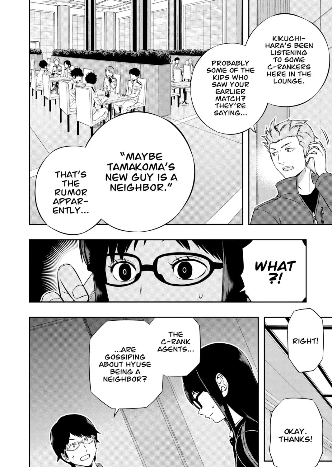 Read World Trigger chapter 176 image 14 on Lezhin