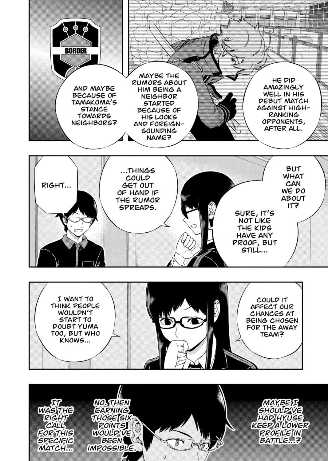 Read World Trigger chapter 176 image 18 on Lezhin