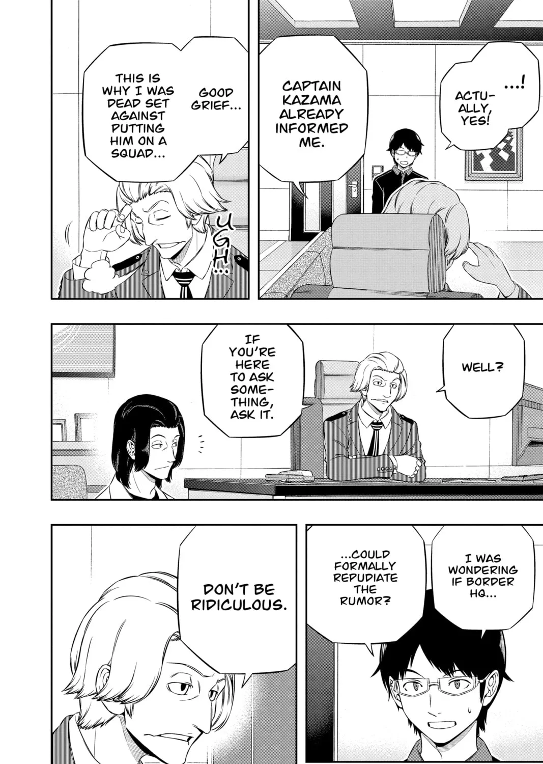 Read World Trigger chapter 176 image 26 on Lezhin