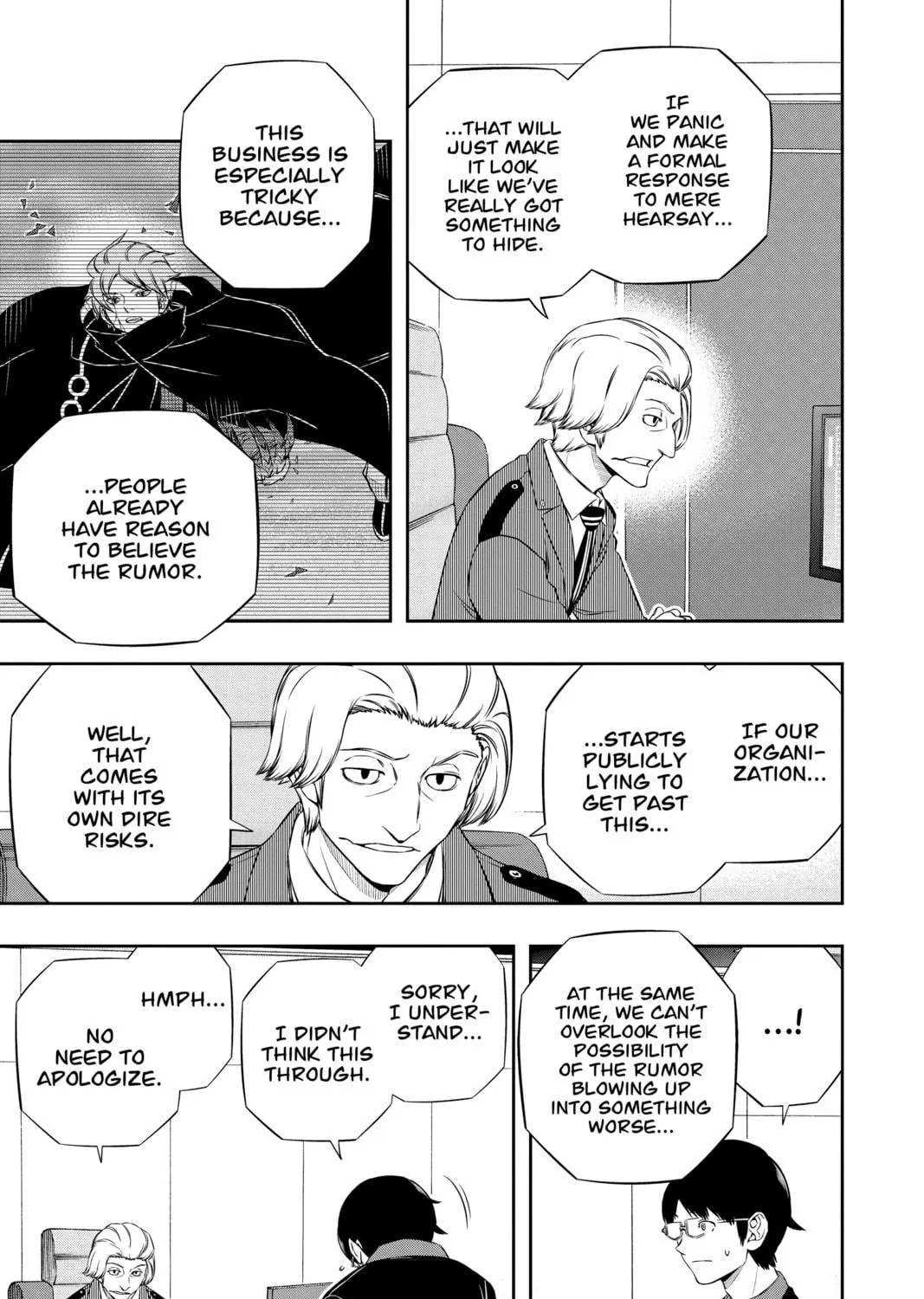 Read World Trigger chapter 176 image 28 on Lezhin