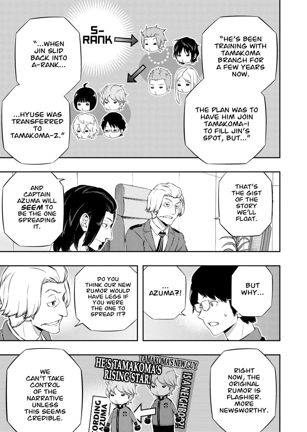 Read World Trigger chapter 176 image 32 on Lezhin