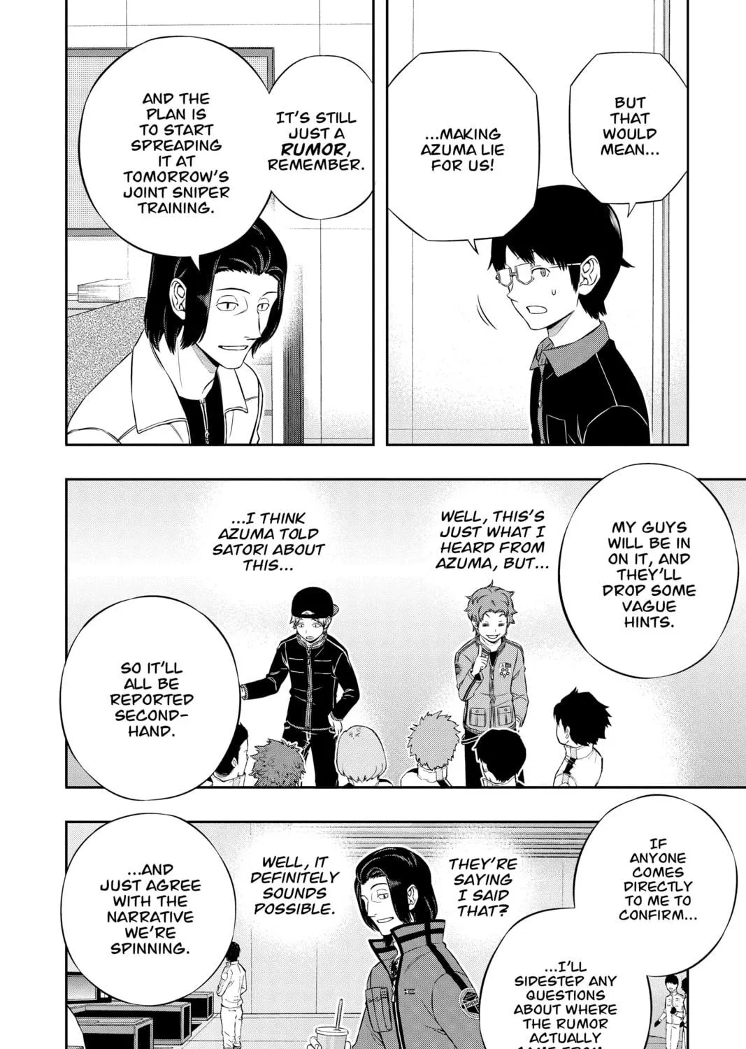 Read World Trigger chapter 176 image 34 on Lezhin