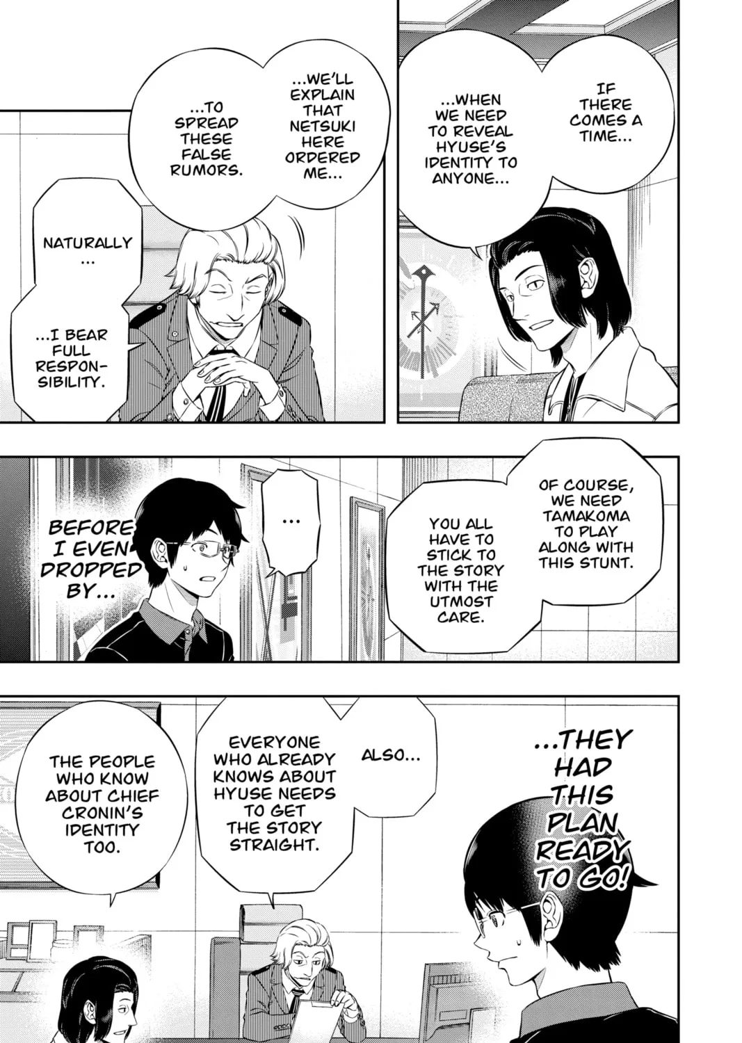 Read World Trigger chapter 176 image 36 on Lezhin