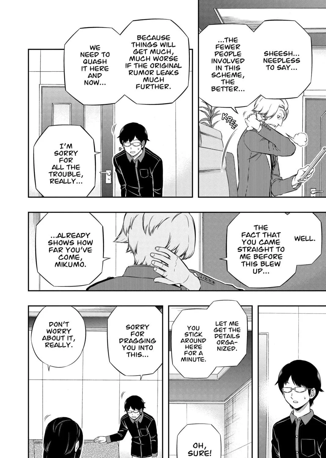 Read World Trigger chapter 176 image 38 on Lezhin