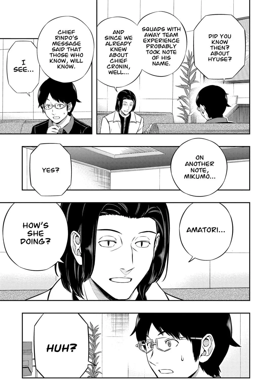 Read World Trigger chapter 176 image 40 on Lezhin