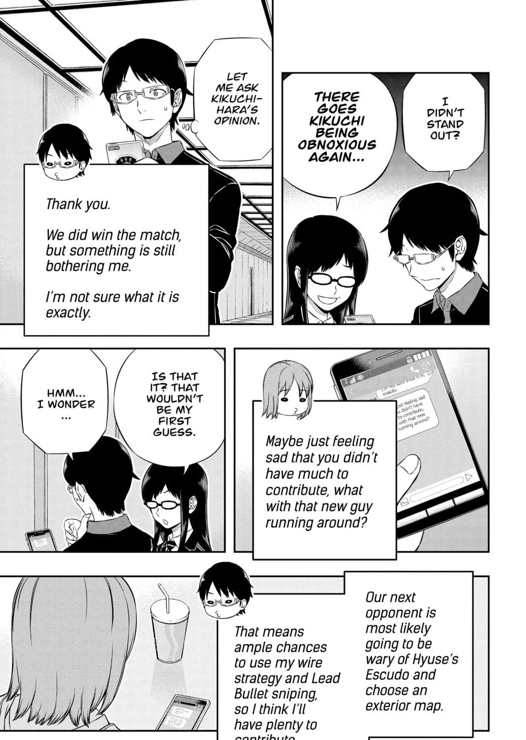 Read World Trigger chapter 176 image 8 on Lezhin