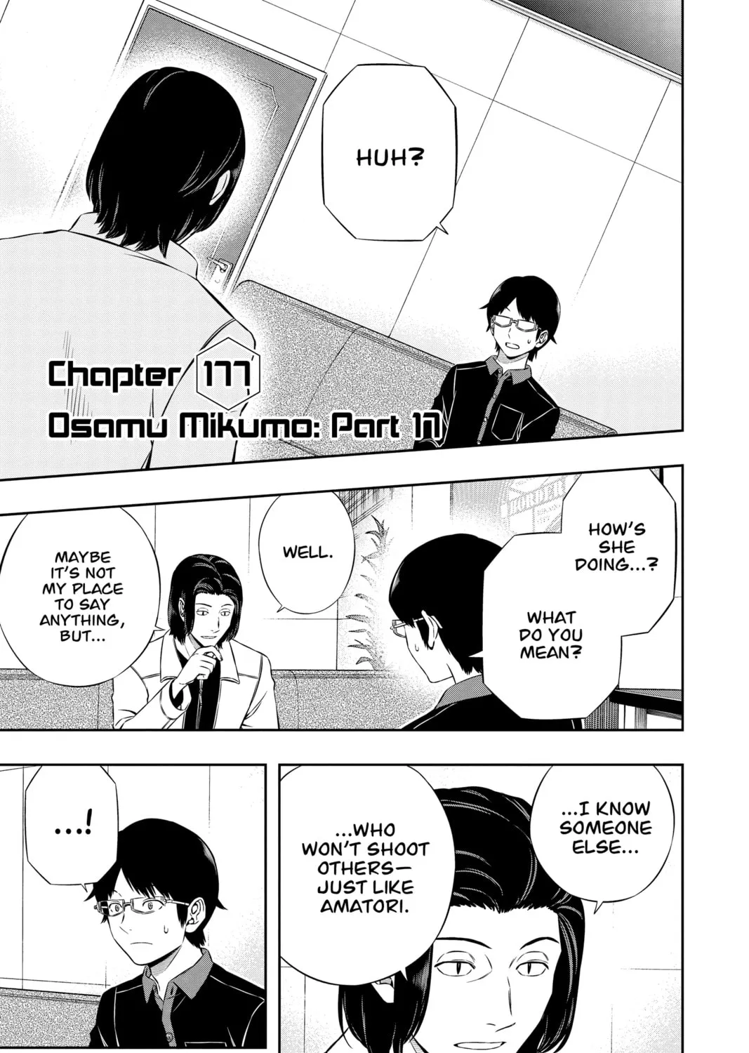 Read World Trigger chapter 177 image 0 on Lezhin