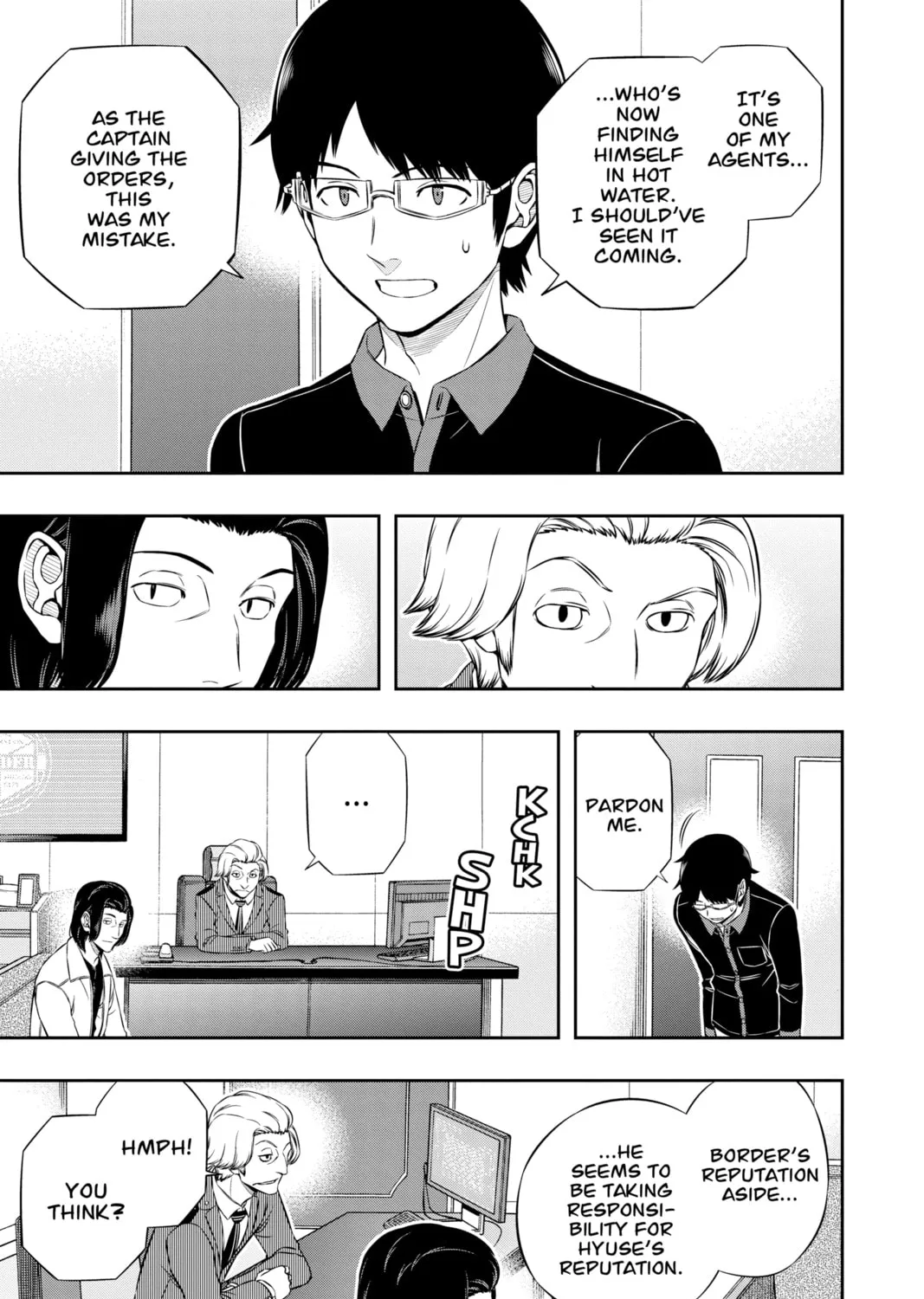 Read World Trigger chapter 177 image 12 on Lezhin