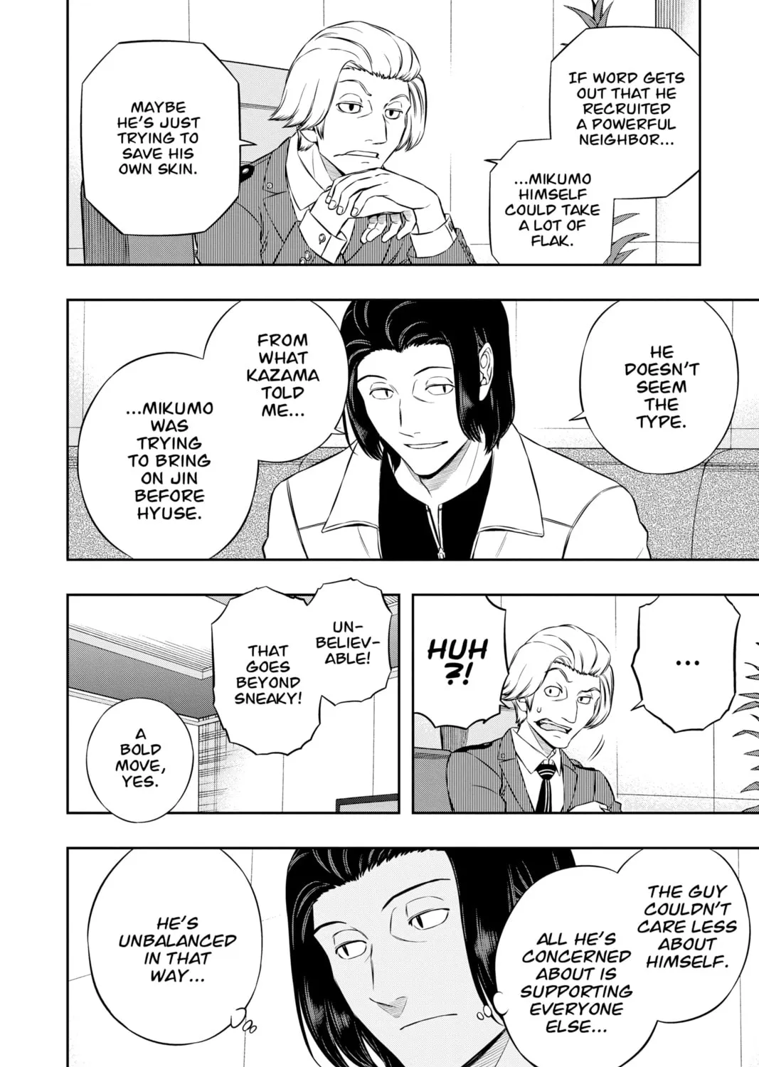 Read World Trigger chapter 177 image 14 on Lezhin