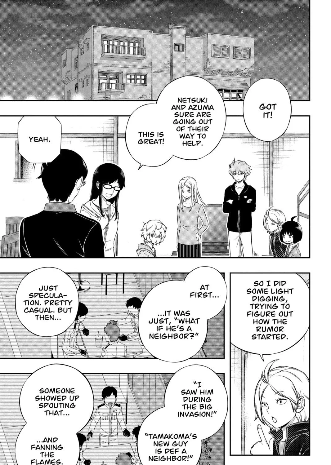 Read World Trigger chapter 177 image 16 on Lezhin