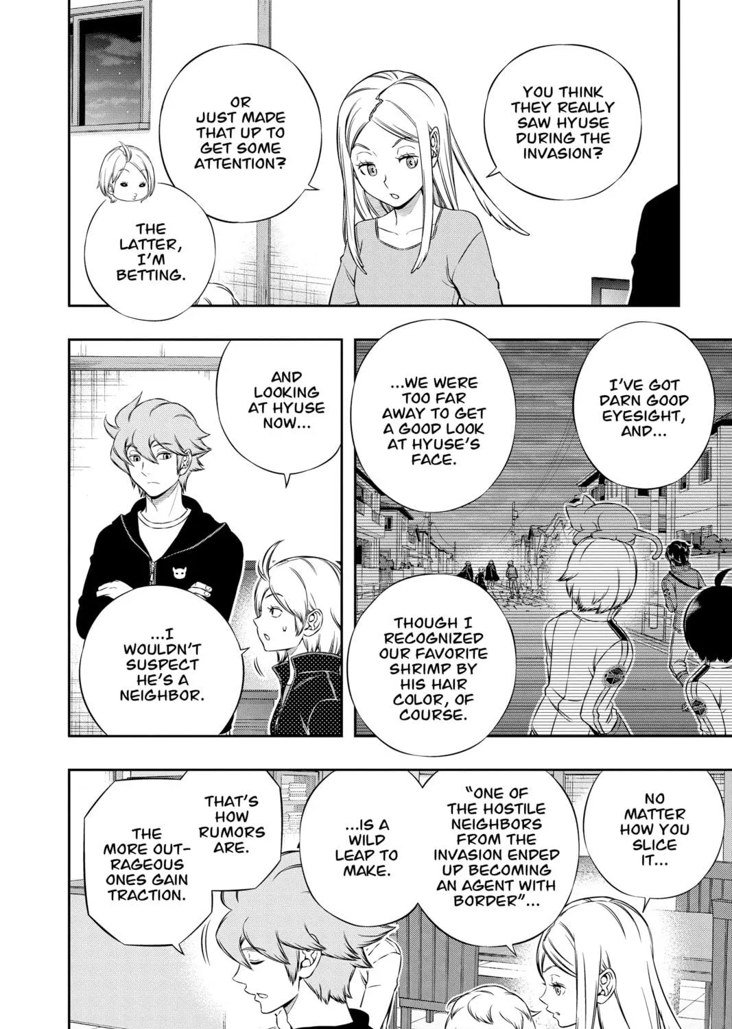 Read World Trigger chapter 177 image 18 on Lezhin