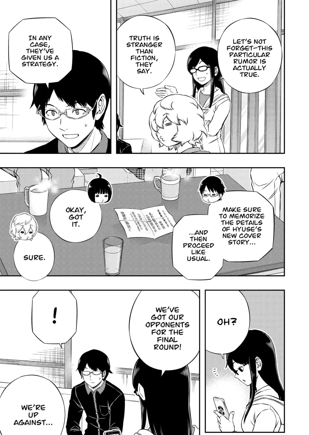 Read World Trigger chapter 177 image 20 on Lezhin