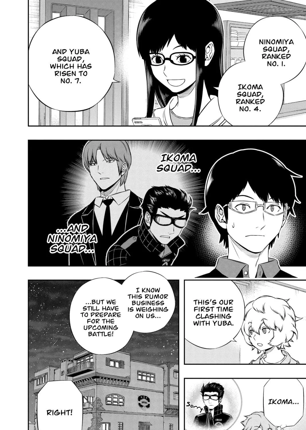 Read World Trigger chapter 177 image 22 on Lezhin