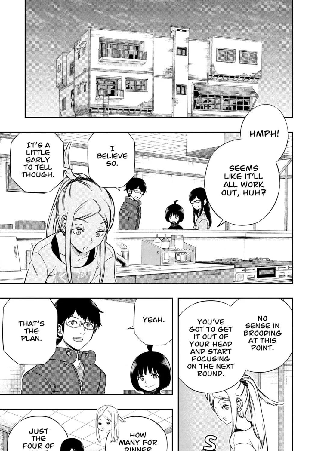 Read World Trigger chapter 177 image 28 on Lezhin