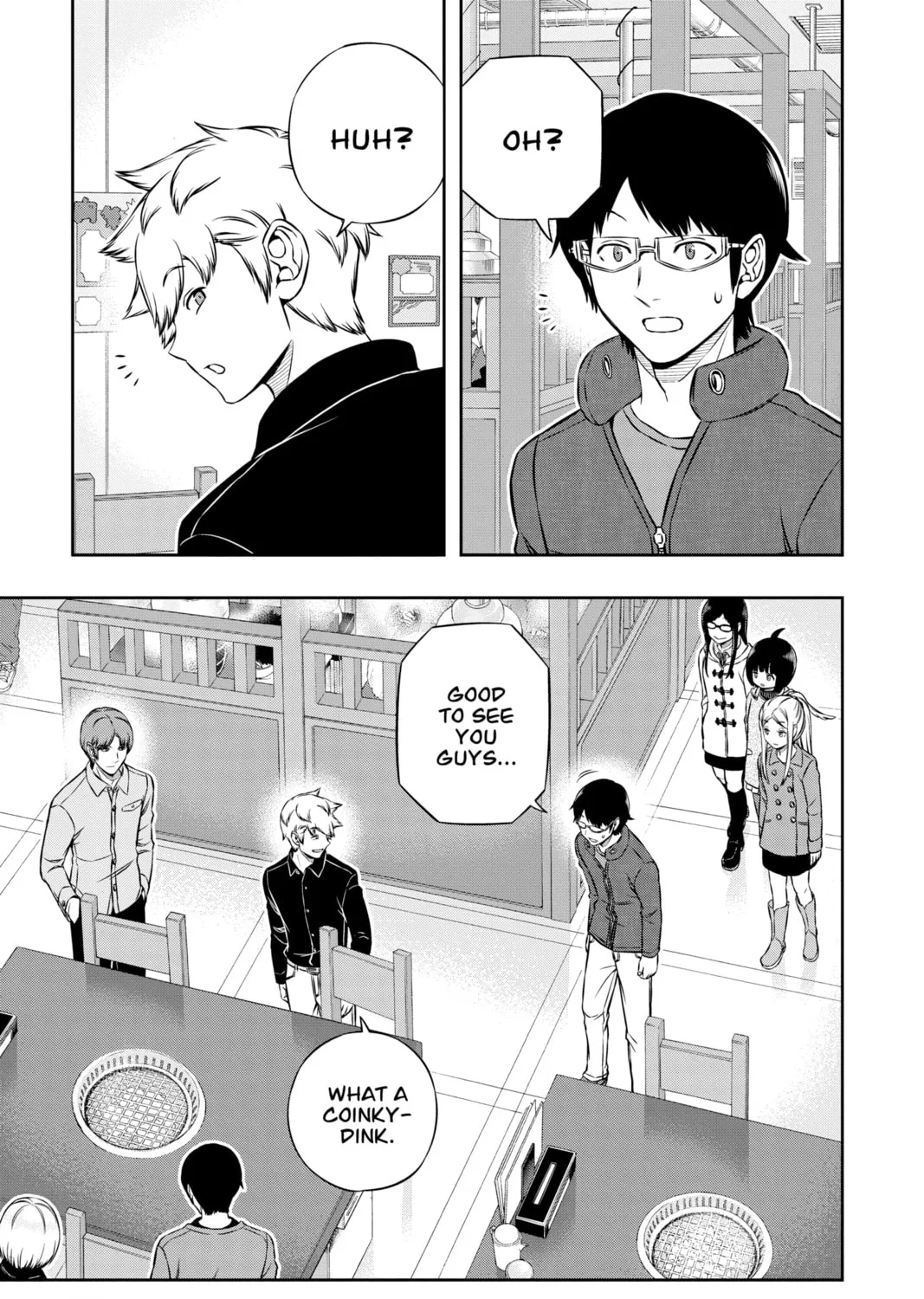 Read World Trigger chapter 177 image 32 on Lezhin