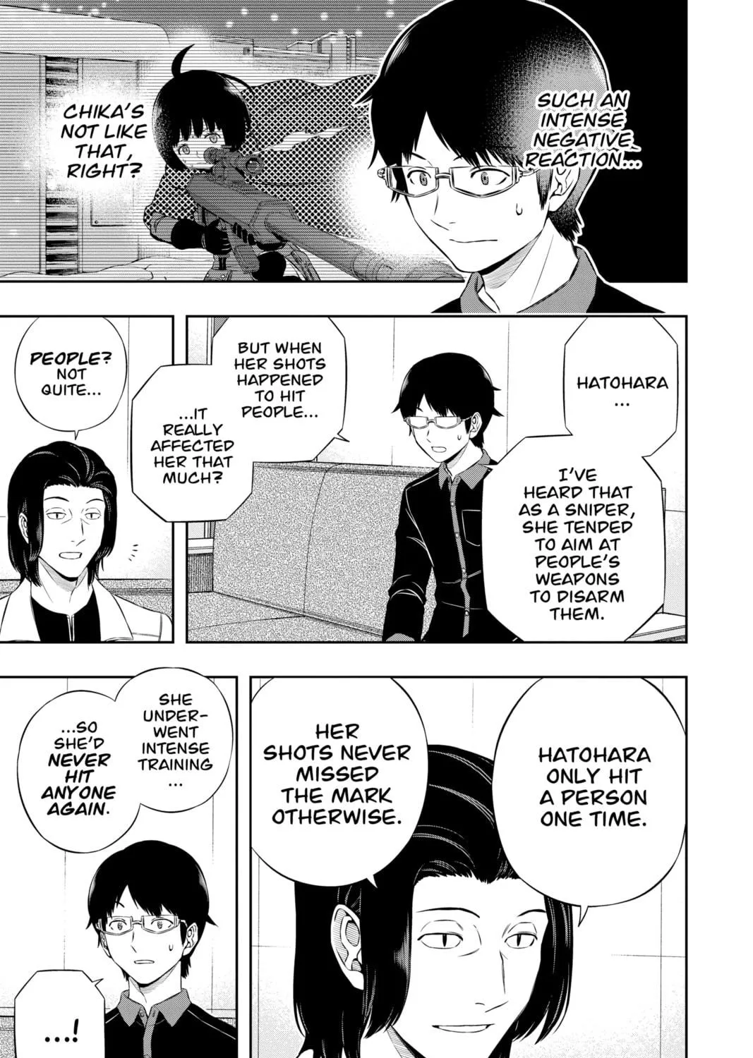 Read World Trigger chapter 177 image 4 on Lezhin