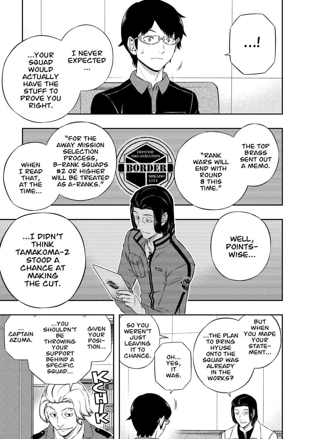 Read World Trigger chapter 177 image 8 on Lezhin