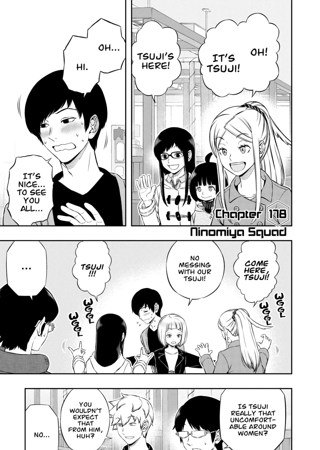 Read World Trigger chapter 178 image 0 on Lezhin