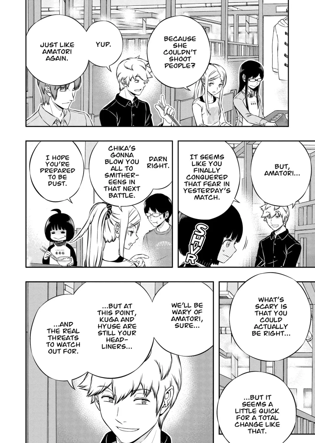 Read World Trigger chapter 178 image 14 on Lezhin