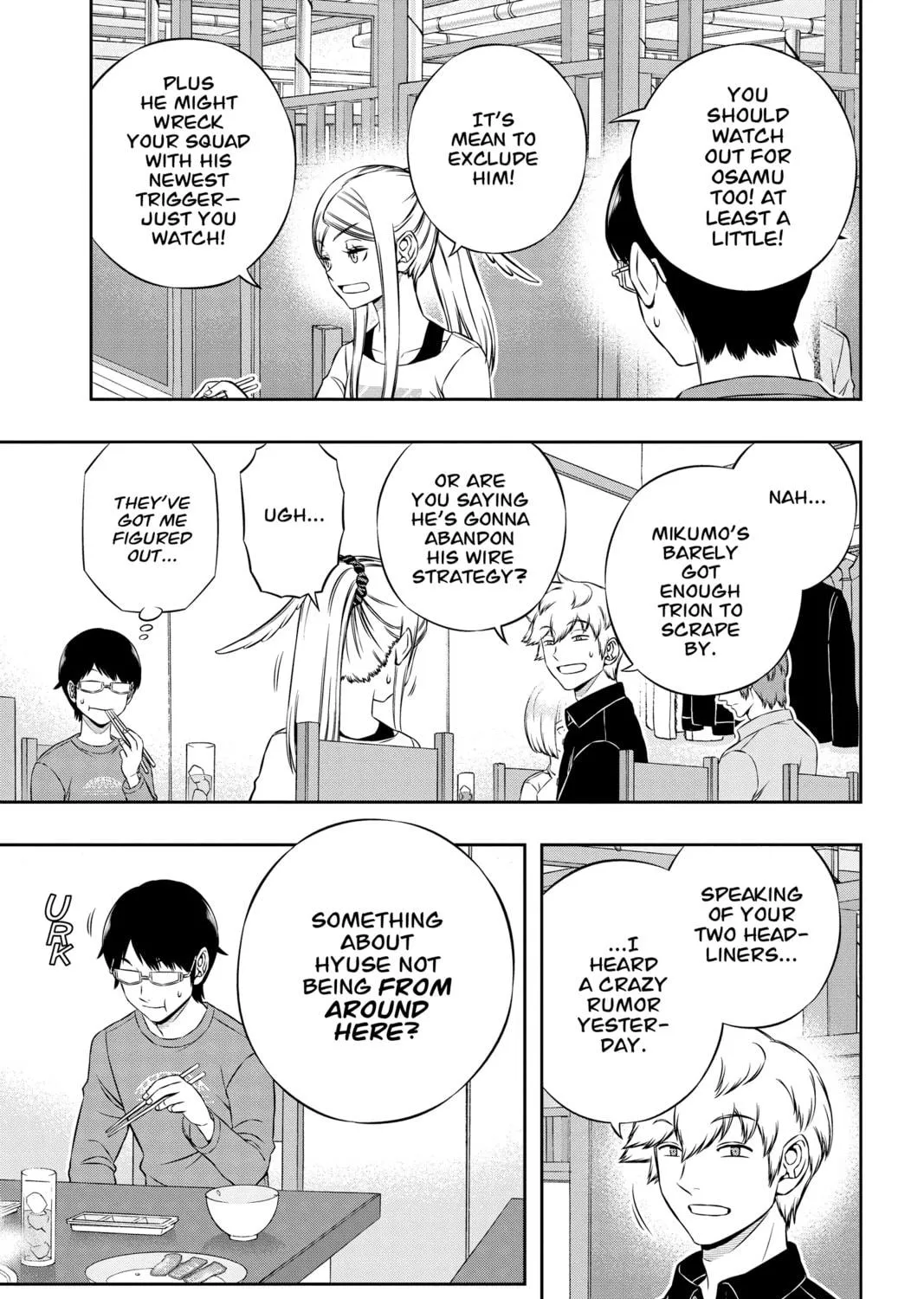 Read World Trigger chapter 178 image 16 on Lezhin