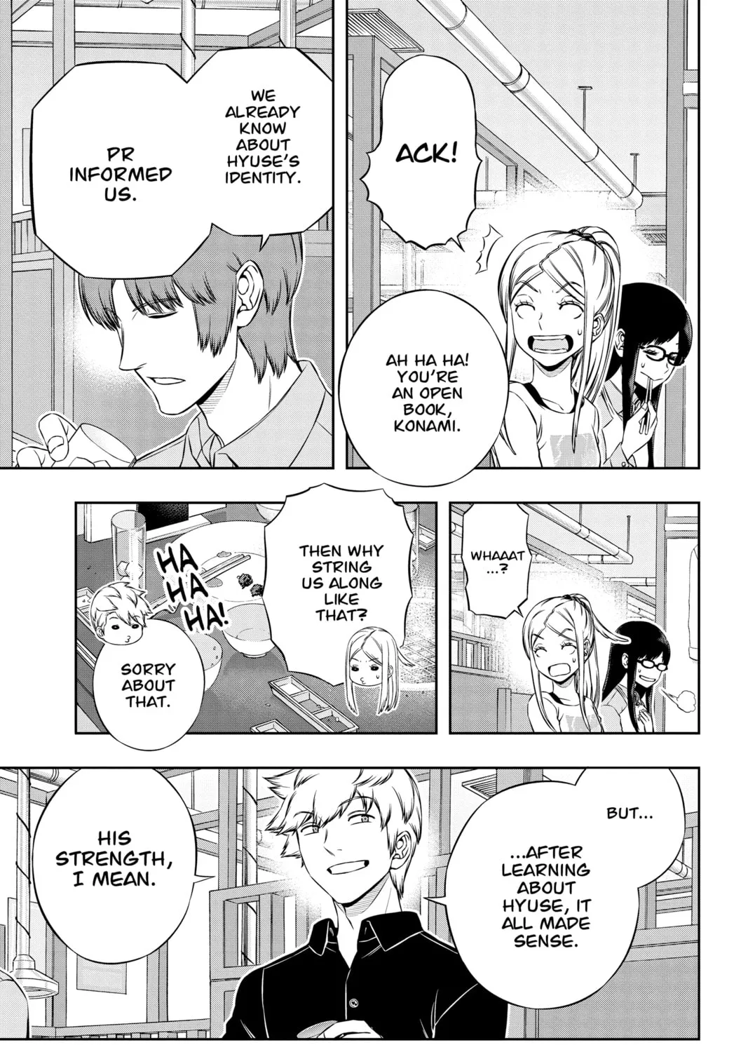 Read World Trigger chapter 178 image 20 on Lezhin
