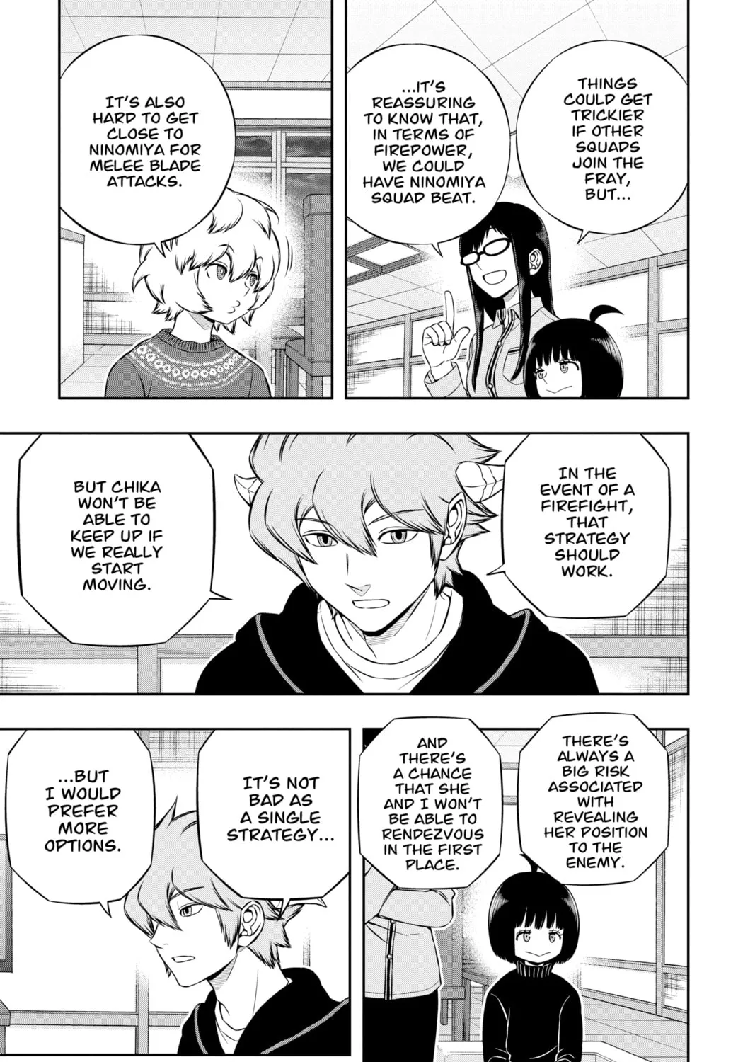 Read World Trigger chapter 178 image 36 on Lezhin