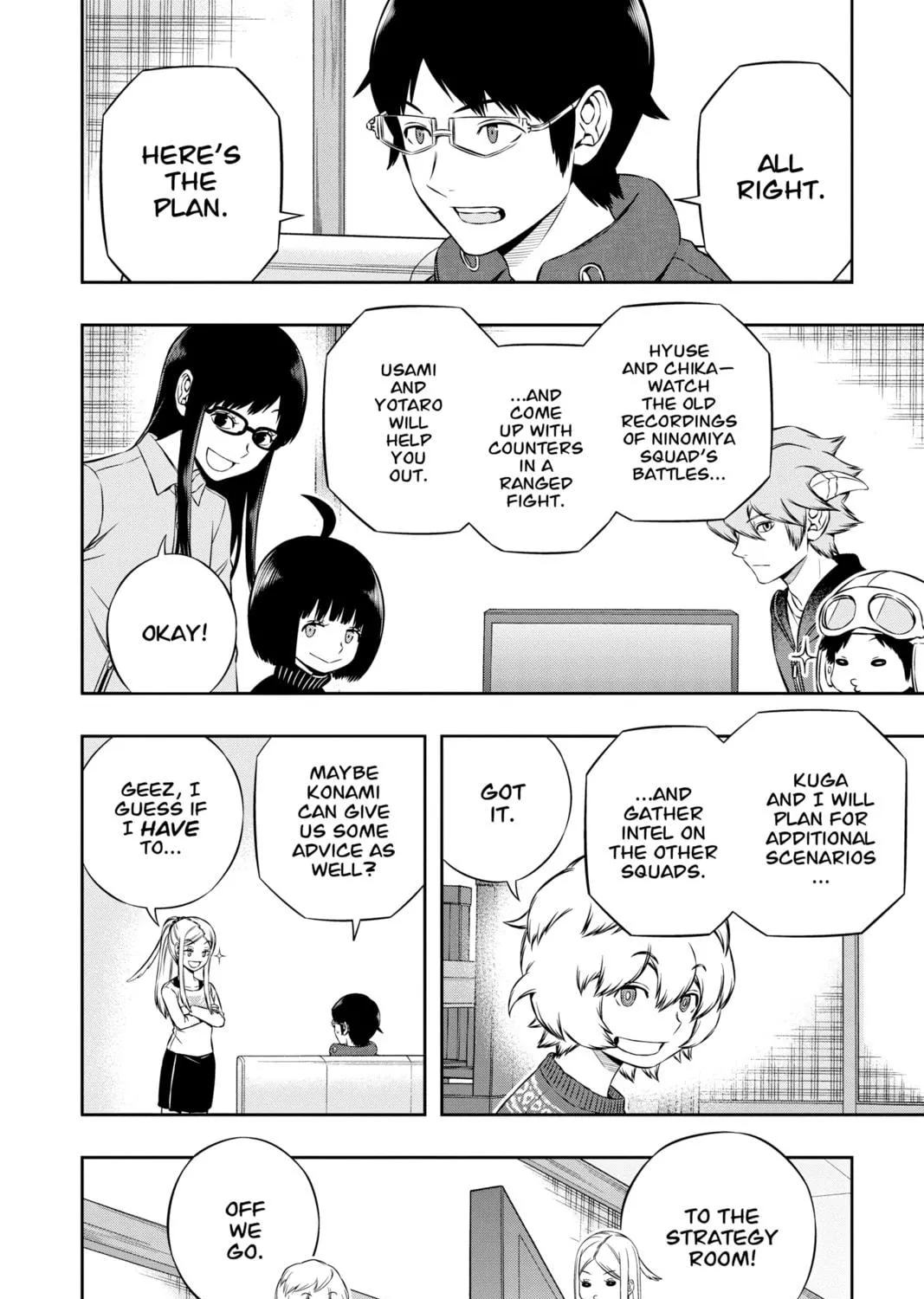 Read World Trigger chapter 178 image 38 on Lezhin