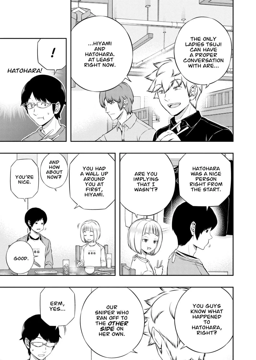 Read World Trigger chapter 178 image 8 on Lezhin