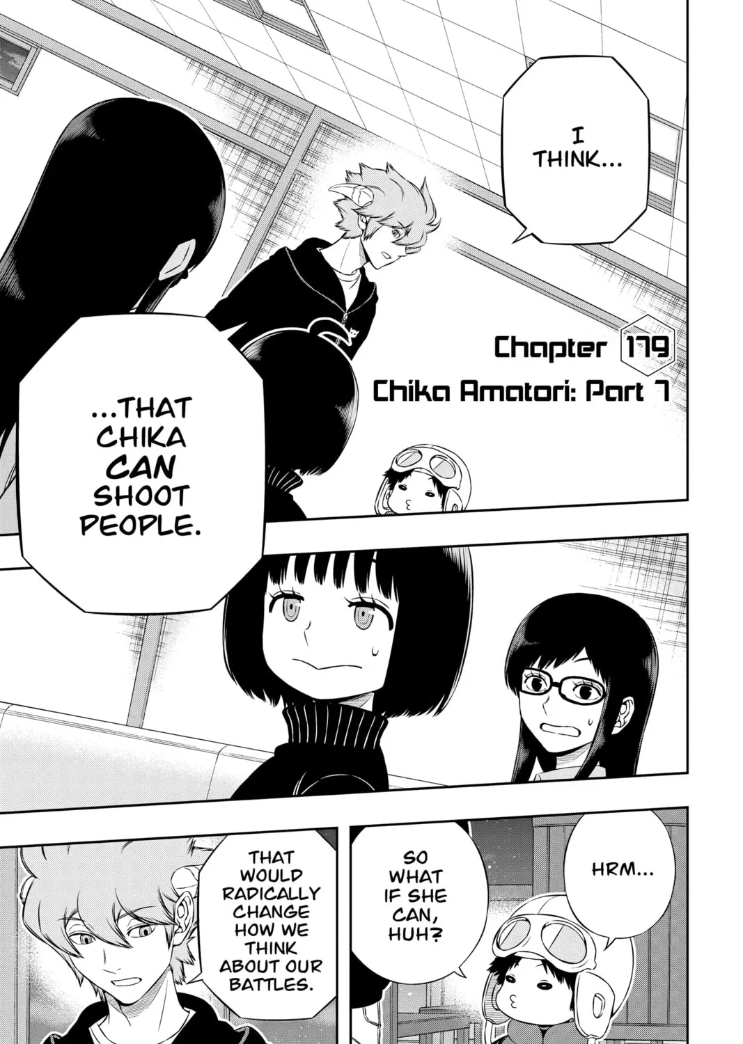 Read World Trigger chapter 179 image 0 on Lezhin