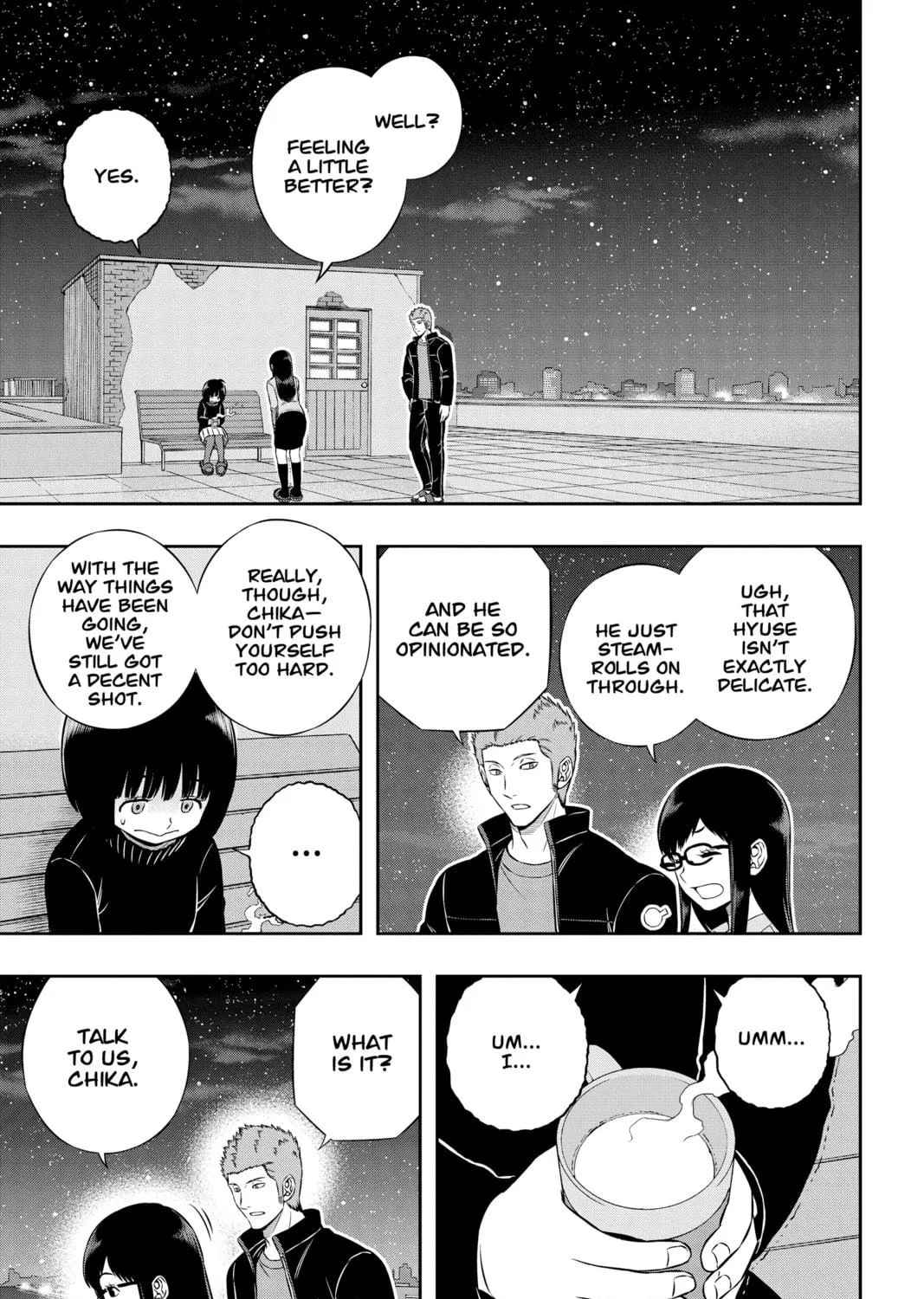 Read World Trigger chapter 179 image 16 on Lezhin