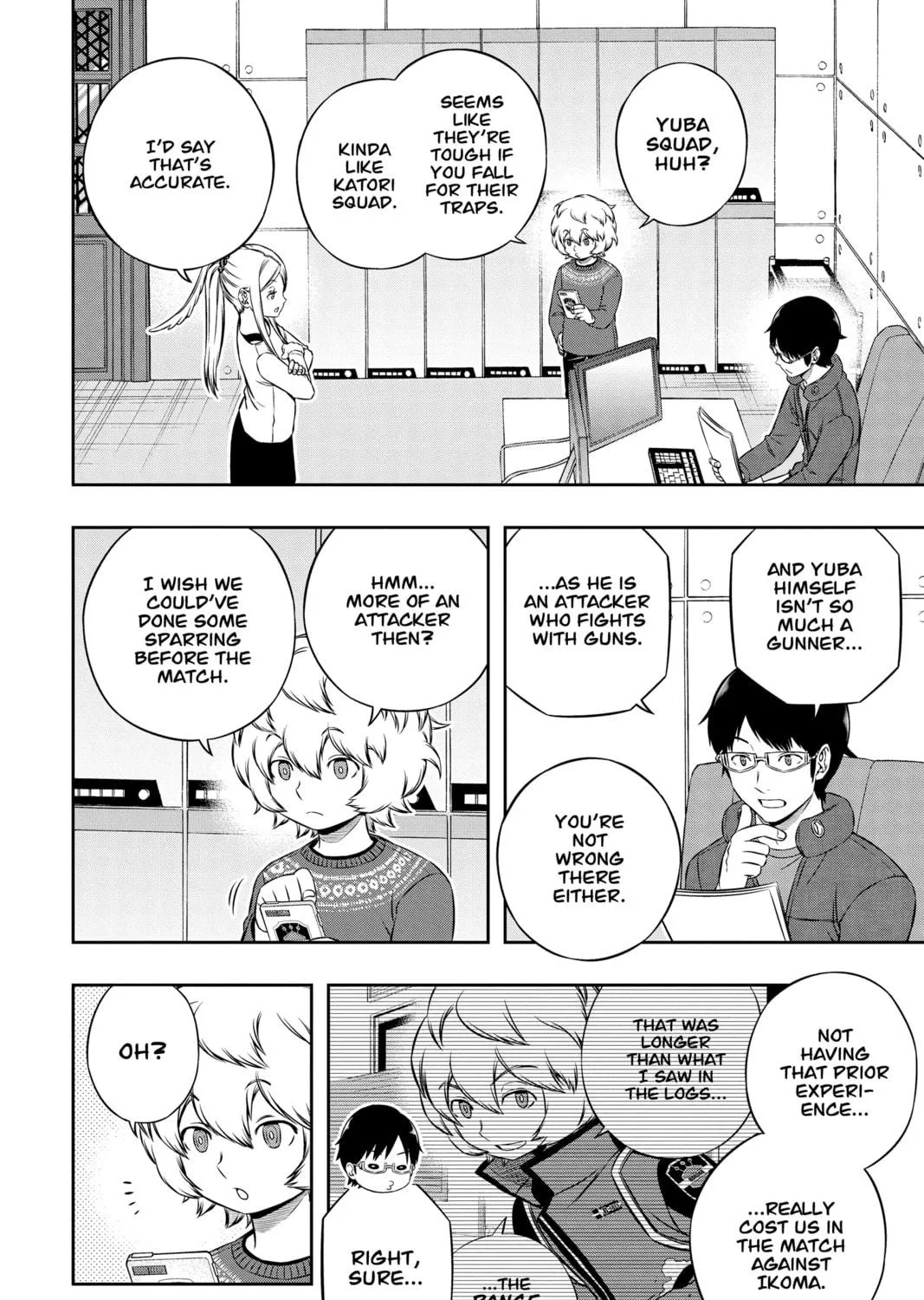 Read World Trigger chapter 179 image 38 on Lezhin
