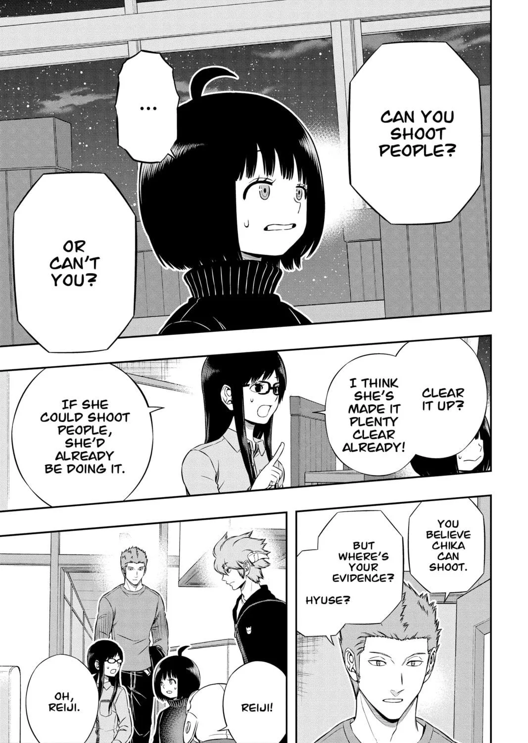 Read World Trigger chapter 179 image 4 on Lezhin