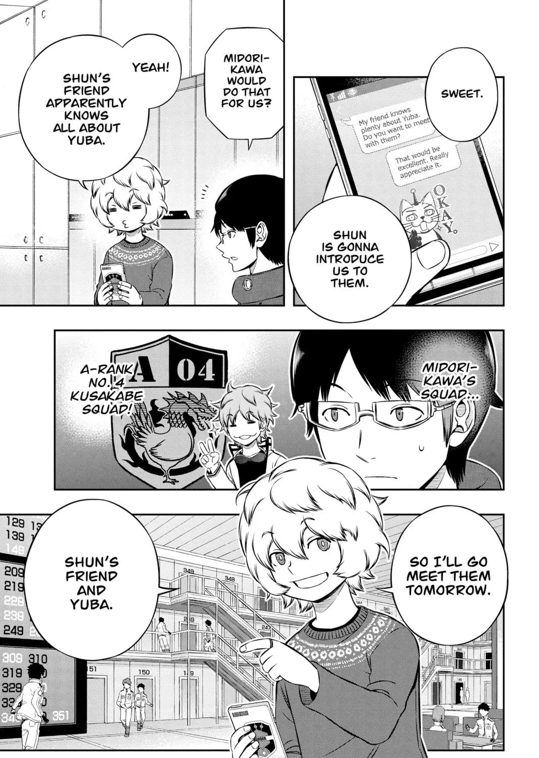 Read World Trigger chapter 179 image 40 on Lezhin